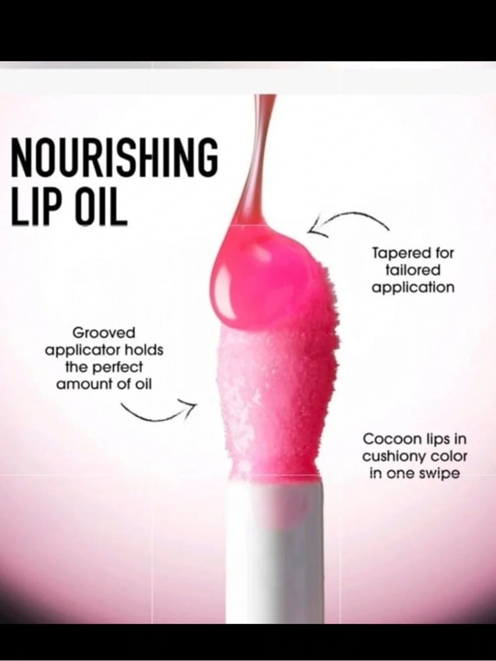 Bareminerals Nourishing Lip Oil Lipgloss in Adore BNIB